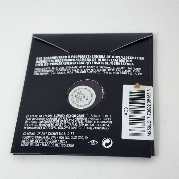 New MAC Pro Palette Refill Pan Eye Shadow Cobalt Satin - Picture 2 of 2